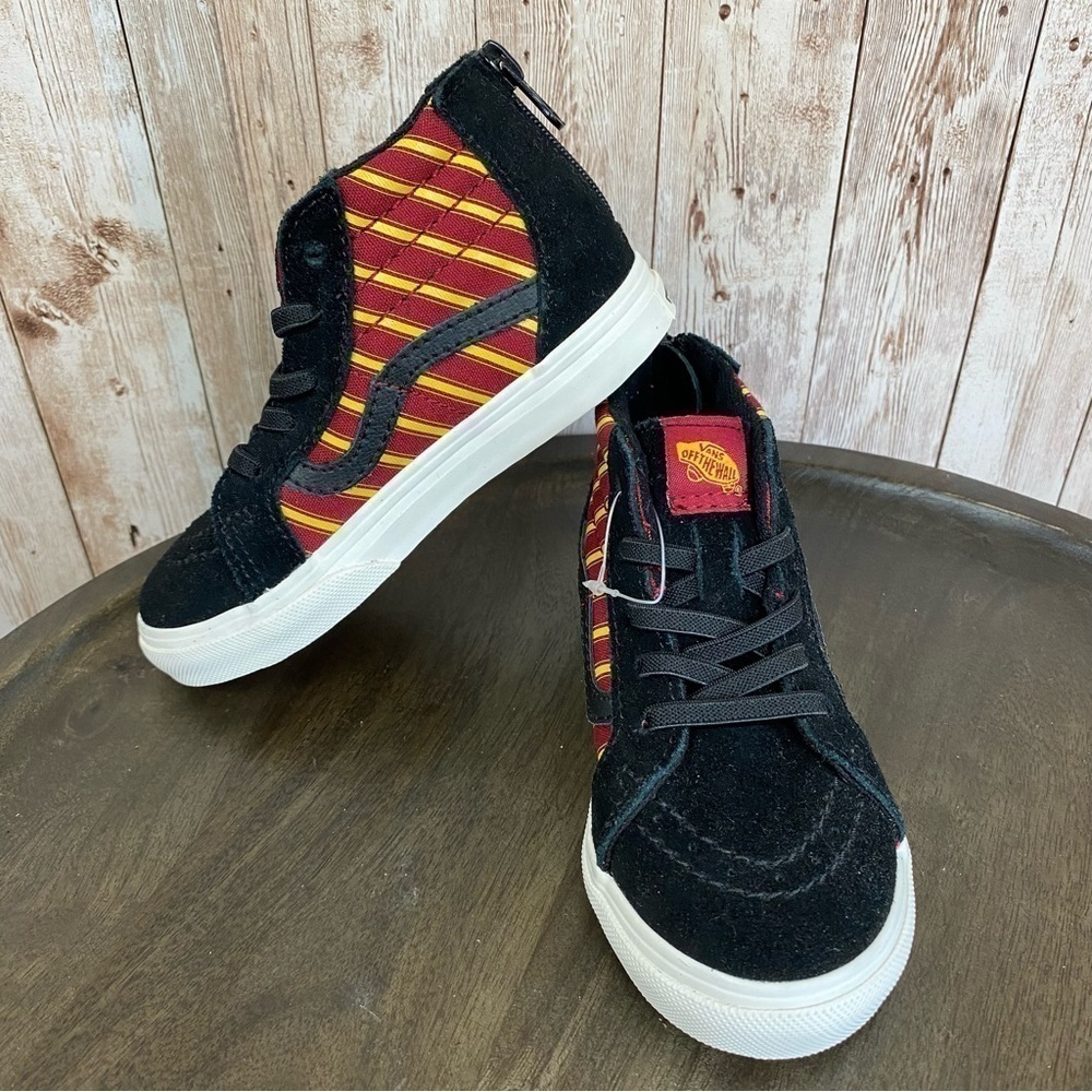 Vans x Harry Potter Sk8-Hi Zip High Top Sneaker Size 5 Toddler
